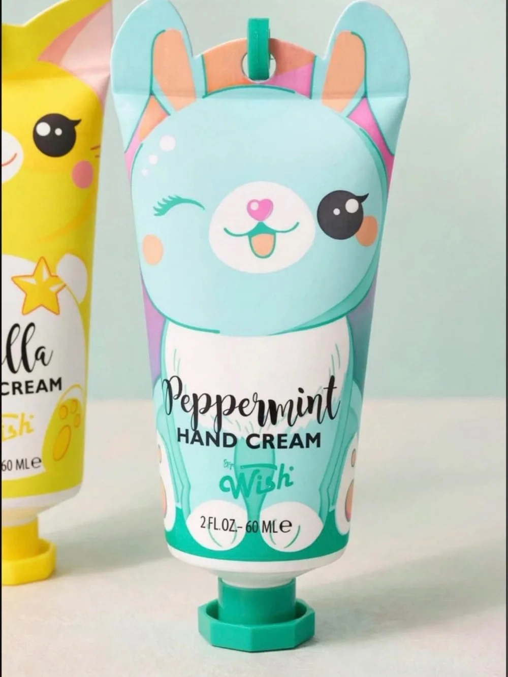 Wish Kids Hand Cream Set - Pink, Purple, Peach, Yellow, Teal